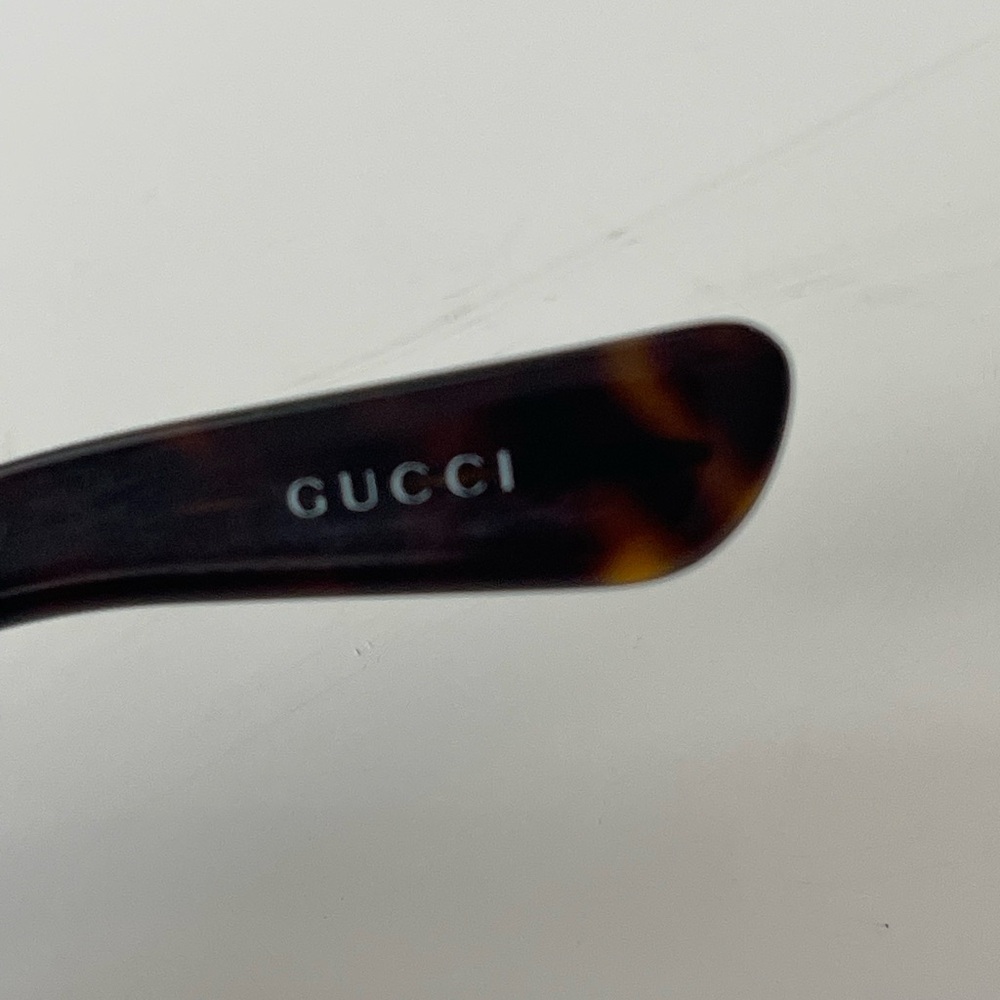 Vintage Gucci Women's Gradient Brown Sunglasses - Picture 3 of 7